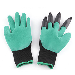 Садовые перчатки Garden Genie Gloves AY27288 Зеленый (hub_np2_0435)