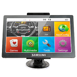 GPS-навігатор SAMSUNG GT-719 до вантажiвки Чорний (hub_Ngen32084)