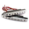 Дневные ходовые DRL огни RAV 018 2 планки Белый (hub_np2_1263)