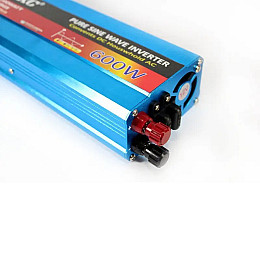 Преобразователь с 12 на 220 В инвертор с чистой синусоидой UKC AC/DC 12v 600W