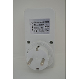 Розетка таймер WI-FI суточный Lemanso LM697