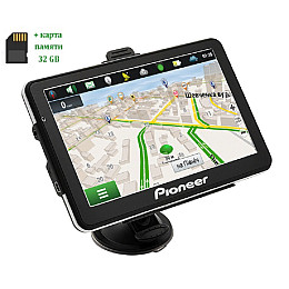 GPS навигатор Pioneer Pi7215 Truck + Карта памяти 32GB