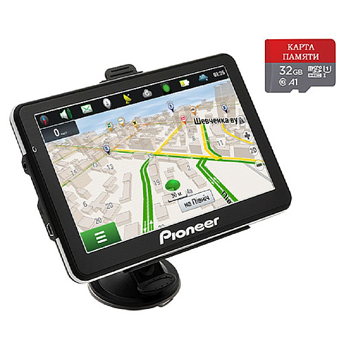 Автомобильный GPS-навигатор Pioneer Pi7215 TRUCK + КАРТА ПАМЯТИ 32GB (pi_7215215)