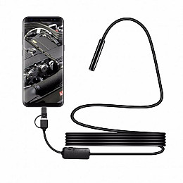 Цифровой эндоскоп ZCF USB/micro USB с подсветкой  с кабелем 2 м  (HbP8745)