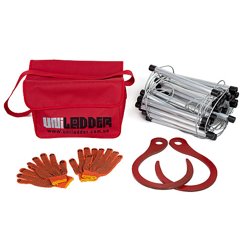 Универсальная спасательная лестница Uniladder 1L-1000 Silver (n-66)
