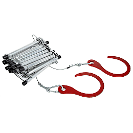 Універсальні рятувальні сходи Uniladder 7L-35 Silver (n-480)