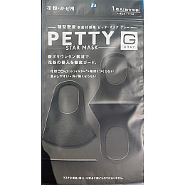 Маска защитная Petty многоразовая Черная (MAS40378)