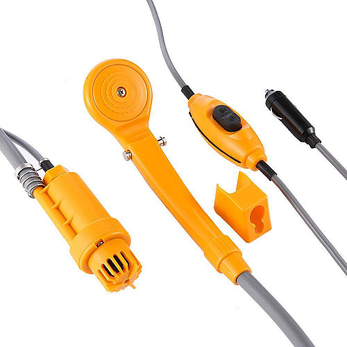 Автомобильный портативный душ RIAS Automobile Shower Set с питанием от прикуривателя Orange (3sm_69708018)