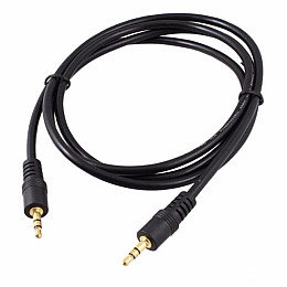 Кабель Lesko 3.5 mm - 3.5 mm 1.5 м Black (844-6238a)