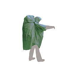 Дождевик Terra Incognita PonchoBag L-XL Темно-зелёный (TI-PONLXLGRN)
