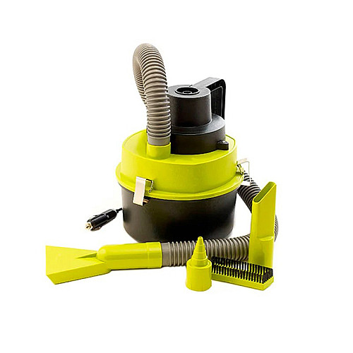 Автомобильный пылесос Vacuum Cleaner Black Wet Dry Auto с насадками
