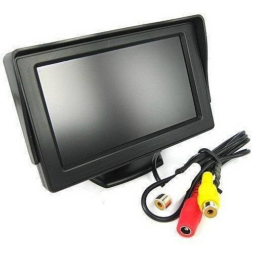 Монитор для камеры заднего вида 4088 LCD Color 4,3 дюймов Черный