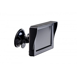 Монітор для камери заднього виду 4088 LCD Color 4,3 дюймів Чорний