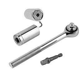 Гаечний торцевий ключ Gator Grip універсальний, 7-19 мм (GGPX-300)