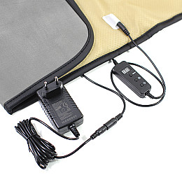 Накидка на кресло с подогревом Anyuekang 0806 Grey