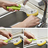 Многофункциональная щетка с дозатором для мытья посуды Automatic Liquid Cleaning Brush DMZ-8890 (WN-19)