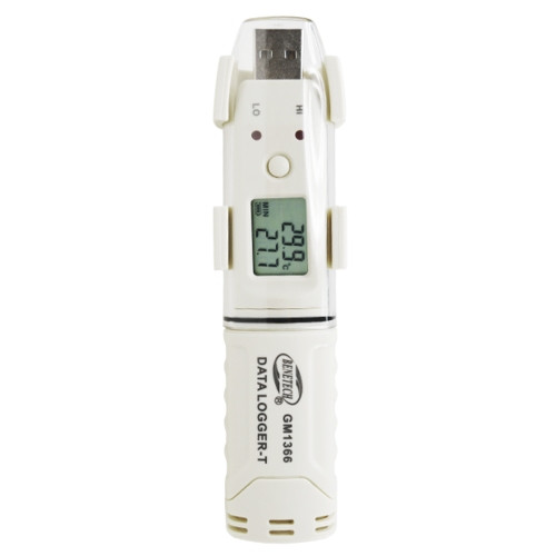 Даталоггер температури USB, -30-80°C BENETECH GM1366