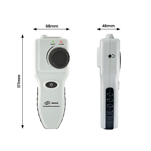 Детектор горючих газов BENETECH GM8800B 10%LEL