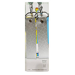 Брелоки-фликеры светоотражающие FairyTale 2 шт Черно-белый