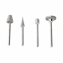 Набор алмазных боров 50шт (фрез, шарошек) для гравера.