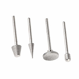 Набор алмазных боров 50шт (фрез, шарошек) для гравера.