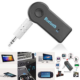 Авто адаптер ресивер магнитолы Mhz Bluetooth AUX MP3 WAV (52105)