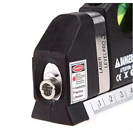 Лазерний рівень із вбудованою рулеткою Laser Level Pro 3 7124