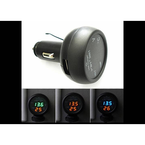 Термометр вольтметр VST 706-5 USB