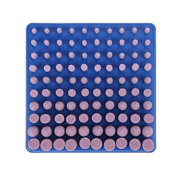 Набір камнів 10 шт з червоного корунда