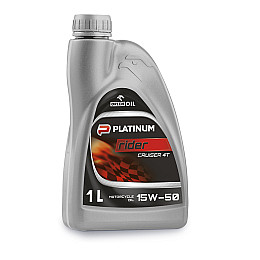 Моторное масло PLATINUM RIDER CRUISER 4T 1л 15W-50