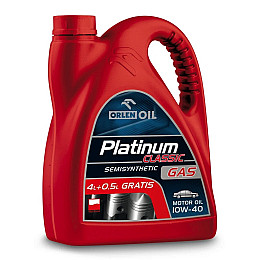 Моторна олива PLATINUM CLASSIC GAS SEMISYNTHETIC 4,5 л 10W-40