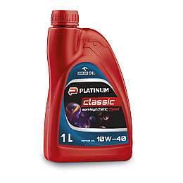 Моторна олива PLATINUM CLASSIC GAS SEMISYNTHETIC 1л 10W-40