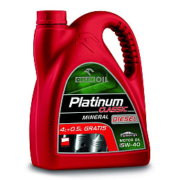 Моторна олива PLATINUM CLASSIC DIESEL MINERAL 4.5 л 15W-40