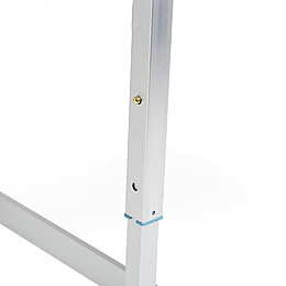 Розкладний туристичний стіл для пікніка зі стільцями набір туристичний у валізі посилений складний стіл та 4 стільці Easy Campi Синій