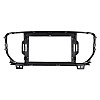 Переходная рамка 9" Lesko для KIA Sportage (QL) 2015-2018г./KX5 2016-2018г. Silver (TK 0033) Серебристый (6511-22788)