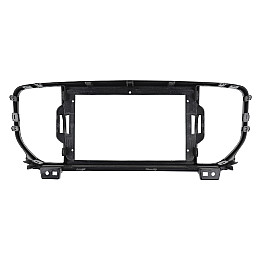 Перехідна рамка 9" Lesko для KIA Sportage (QL) 2015-2018р./KX5 2016-2018р. Сріблястий (TK 0033) Сріблястий (6511-22788)