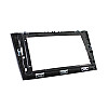 Переходная рамка 9" Lesko для Volkswagen Golf 6 2008-2012гг. Черный (7516-23535)