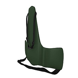 Ергономічна спинка KULIK SYSTEM Solo Екошкіра без строчки Зелений