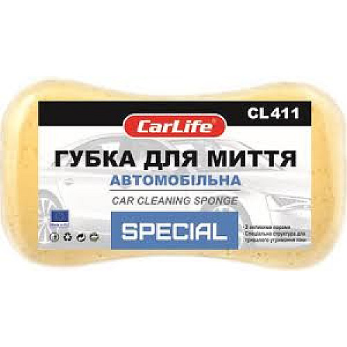 Губка CARLIFE Special с большими порами 220x120x60mm CL-411