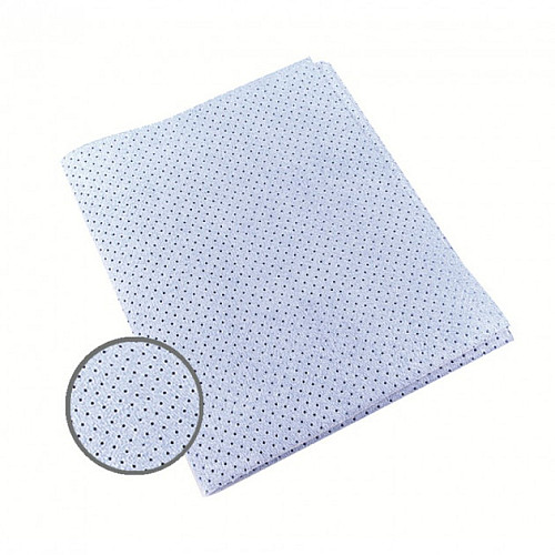 Профессиональная тряпка для авто NOWAX NX62451 40*50 см (перфорированая синяя)