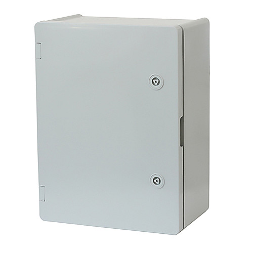 Щит ERKA 022 200 x 300 x 120 мм з монтажною панеллю та опаловими дверцятами
