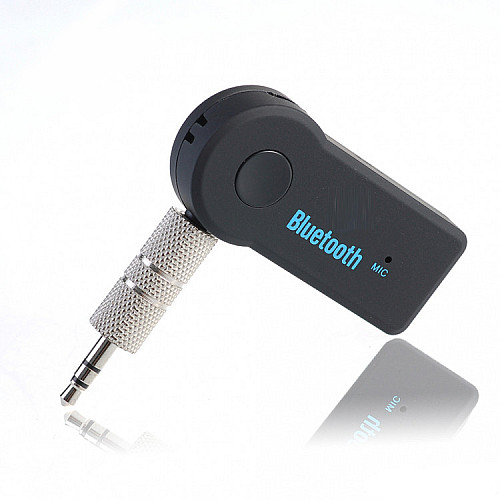 Ресивер автомобільний Bluetooth AUX BT350 Black (av124-hbr)