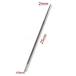 Напильник для заточення ланцюга BESHONE GARDEN 12 шт