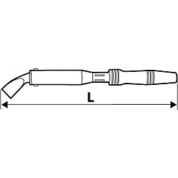 Паяльник электрический Topex 150 Вт (44E030)