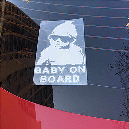 Наклейка в авто Baby on board 2 3M FGVBN