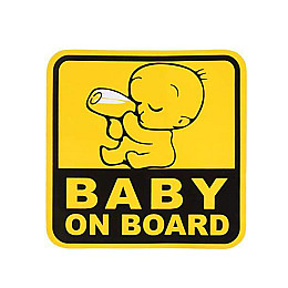 Наклейка в автомобіль Baby on board 3M FGVZN
