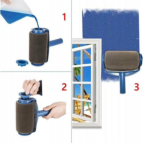 Комплект малярських валиків Paint Roller для фарбування приміщень