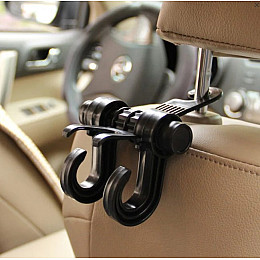 Универсальный автомобильный крючок-вешалка VigohA на спинку сиденья до 6 кг