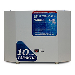 Стабилизатор напряжения Укртехнология Norma НСН-5000 (25А)