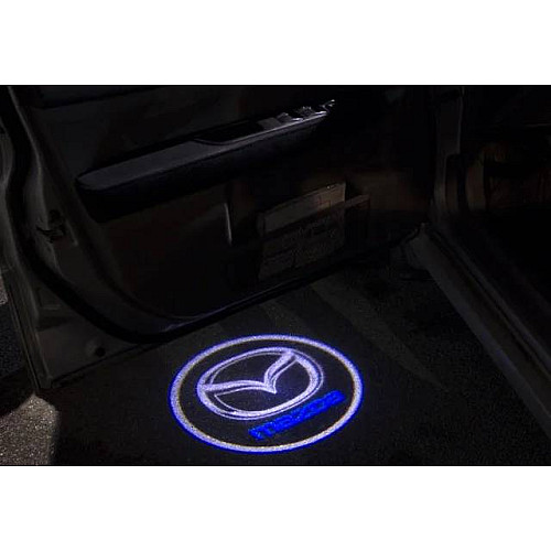 Подсветка дверей авто BTB проектора логотипа автомобиля Mazda (1057)